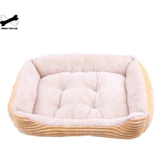 Universal Pet Bed Warm Pet Products Six Size Pet Mat For All Dog Soft Pad House For Cat Cotton Kennel