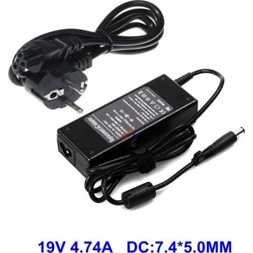 19V 4.74A 90W Laptop AC Adapter Cable Charger For Hp Nc6220 Nc6230 Nc6320 Nc6400 Nx6115 Nx6120 Nx6125 Pavilion Dv3 Dv4 Dv5 Dv6