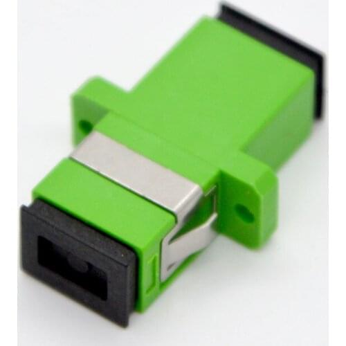 300pcs New Optical Fiber Connector Adapter SC/APC Flange Coupler Simplex SC-SC Wholesale Free Shipping To Brazil