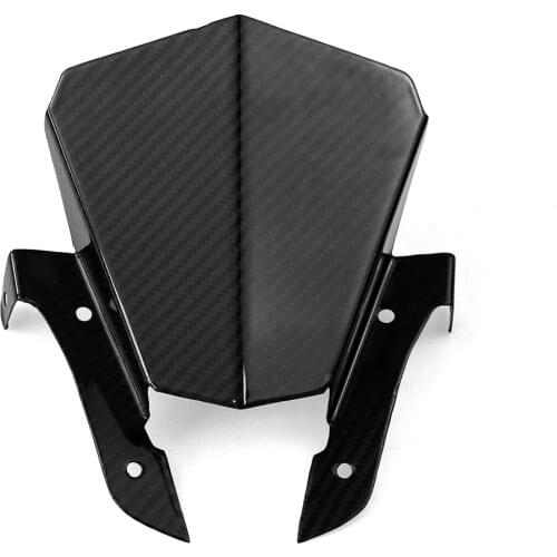 Motorcycle Accessories Carbon Fiber Front Windshield Shell for Yamaha MT07 2014-2017
