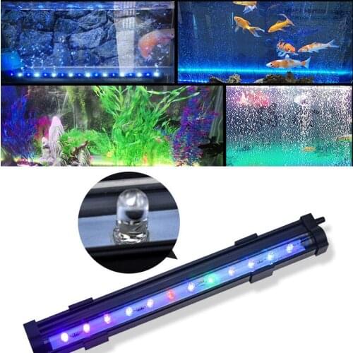 Aquarium Light LED Colorful Aquarium Light Remote Control Color Changing Diving Fish Tank Lamp 100-240V Tank Lights