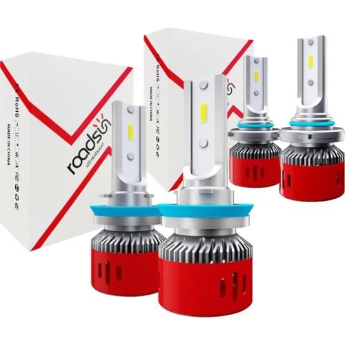 Car LED Headlight 6000K Front Light Bulb Waterproof Light bulb 800W 24000LM High Beam High Low Beam H1 H4 H7 H11 9005 HB3 9006