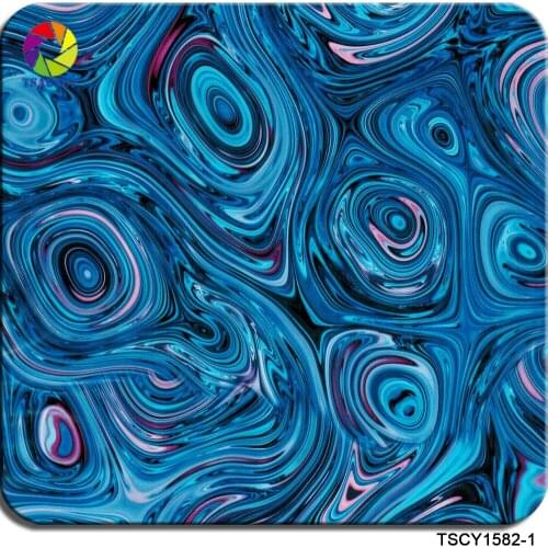 Free shipping TSAUTOP 0.5m x 2m/10m Immersion Printing DIY Hydrographics Foil Water Transfer Print Liquid Print Film WDF1582-1