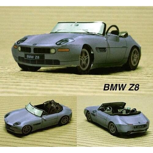 Z8 Automobile 3D Paper Model DIY Yizhi Manual Three-dimensional Origami Paper Model Traffic