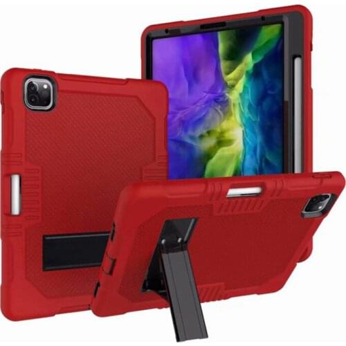 Case For Apple iPad air 4 10.9 2020 (A2072 A2316 A2324 A2325) Baby Safe Armor Shockproof Heavy Duty Silicone Hard Case + FilmPen
