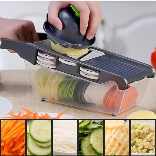 Kitchen Multi-Function Vegetable Chopper Carrots Potatoes Manually Cut Shred Grater Kitchen Convenience Vegetable Cutter Tool