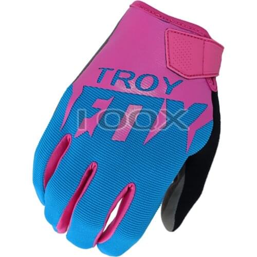 Locomotive MTB Bike Ranger Gloves Motocross Blue Pink Gloves
