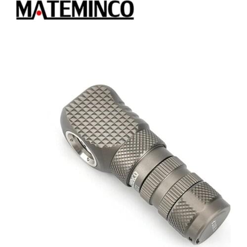 MATEMINCO G01 Headlamp Flashlight Cree XP-L/Luminus SST-20 Max 1200LM Type-C USB Rechargeable L-shape Angle LED Flashlight