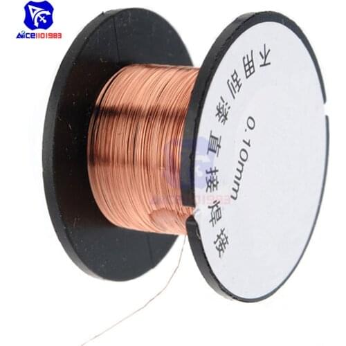 Diymore 5PCS/Lot 0.1mm Copper Wire Soldering Welding Wire Phone Repair PPA Enamelled Reel Wire