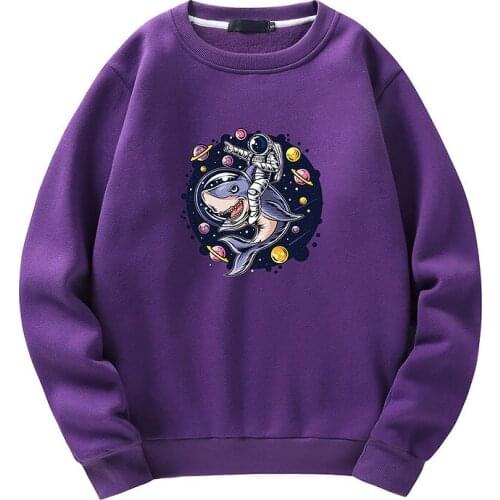 Men Fleece Crewneck Sweatshirt 2021 Fashion Hot Painting Print Sport Pullover Men Couple Harajuku Japanese Streetwear Clothing