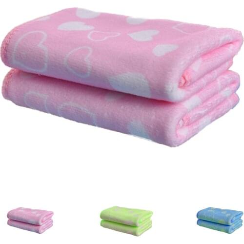 25 * 50cm Soft Microfiber Absorbent Towel Printing Child Hand&Face Towel