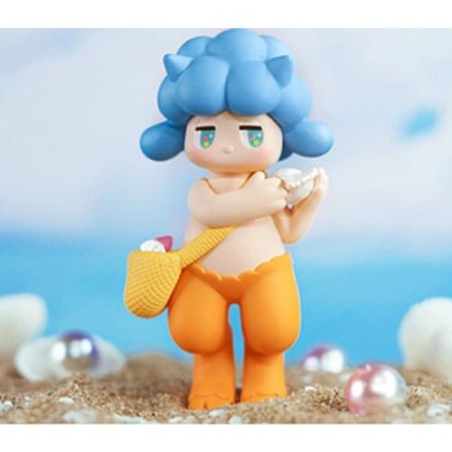 Original POPMART Pan God Summer Fun Series Blind Box Toy Figurines Designated Style Cute Anime Character Gifts Free Shipping