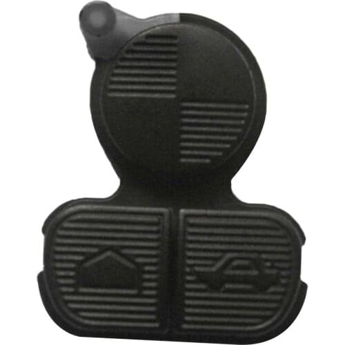 Car Key FOB 3 Button Rubber Pad Fits for E38 E39 E36 Z3 E46 Black