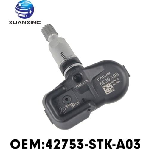 42753-STK-A03 Tire Pressure Sensor Monitoring System TPMS 315MHz PMV-107G For Acura MDX Honda Pilot 07-15