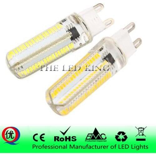G9 led corn lamp AC220V 3014 7W 9W 12W 15W 21W LED Crystal Silicone Candle Replace 20-100W halogen lamps Christmas light bulb