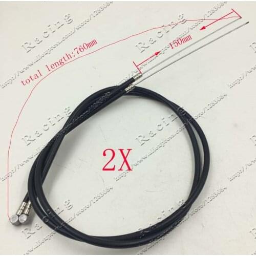 Front Brake Cable Mini Moto ATV Pocket Dirt Pit Bike Scooter Chopper 33CC 43CC 47CC 49CC mini bike