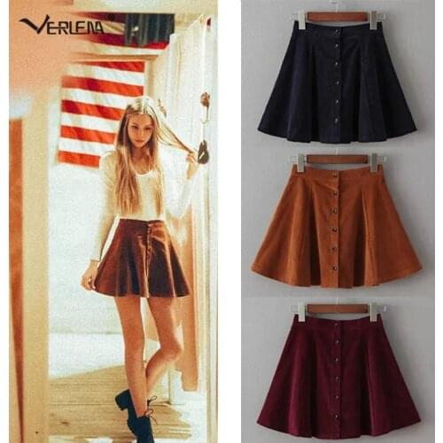 Verlena Womens Autumn Skirts
