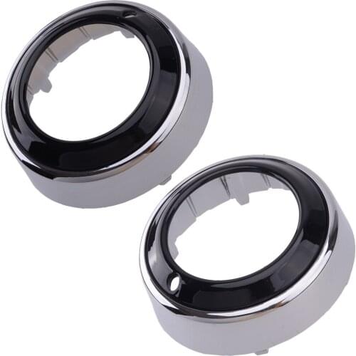 1 Pair Car Fog Light Lamp Surround Cover Frame fit for Mitsubishi Outlander 2010 2011 2012 8321A289 8321A290