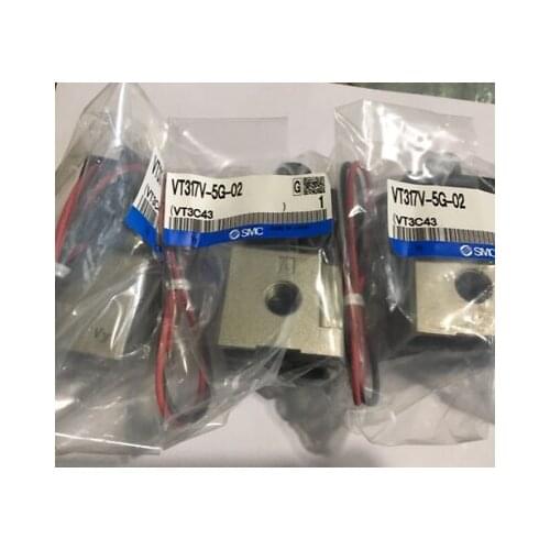 1PC New SMC VT317V-5G-02 VT317V5G02 Solenoid Valve