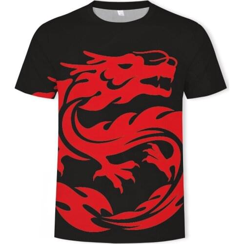 20201 Chinese antique Harajuku T-shirt fashion new cool men and women 3DT shirt printing short-sleeved summer colorful top