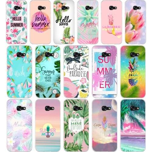 311SD Cool in summer Soft Silicone Tpu Cover phone Case for Samsung a3 2016 a5 2017 a6 plus a7 a8 a9 star lite s 6 7 8 9