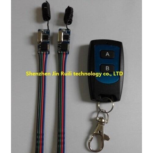 NEW DC3.6V 3.7V 5V 6V 7.4V 9V 12V Mini Relay Wireless Switch Remote Control Power LED Lamp Controller Micro Receiver Transmitter