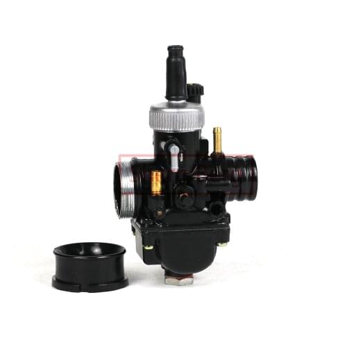 For PHBG DS Black 19mm Racing Carburetor Carb Dellorto manual choke mopeds scooter Carburettor
