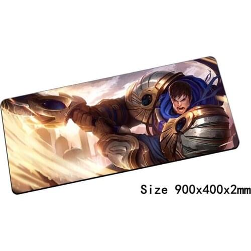 Garen mouse pad 900x400x2mm pad mouse lol notbook computer mousepad Might of Demacia gaming padmouse gamer keyboard mouse mats