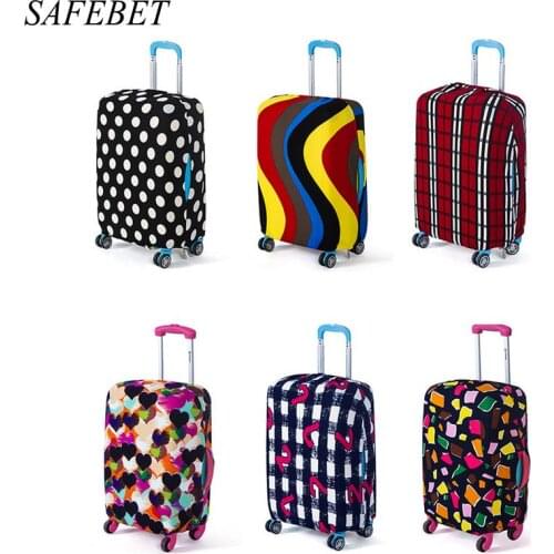 SAFEBET Brand Elastic For 18 to30 Inch Luggage Protective Cover Suitcase Protective Cover Trolley Suitcase Travel Luggage