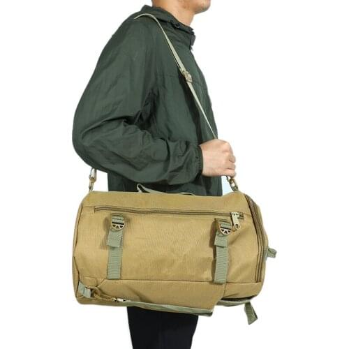 Multifunctional Tactical Backpack Climbing Bags Shoulder Handbag Bucket Pack Backpack Bags for Sport Camping Hiking Traveling