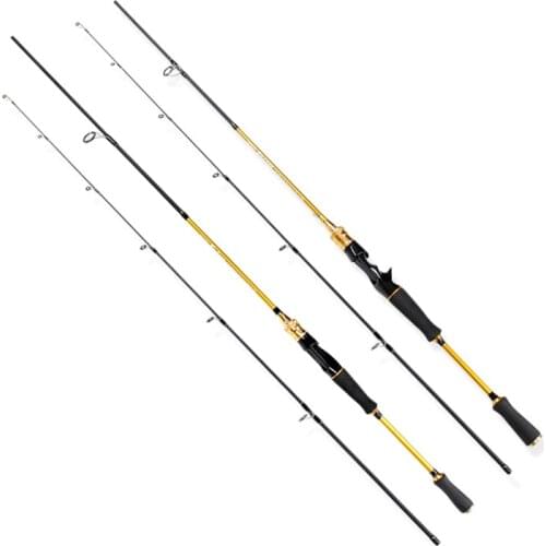 New 1.8m 2.1m 2.4m M MH Power Spinning Fishing Rod For Fishing Line wt.10-20LB Lure Wt. 5-30g Casting / Spinning Rods Travel