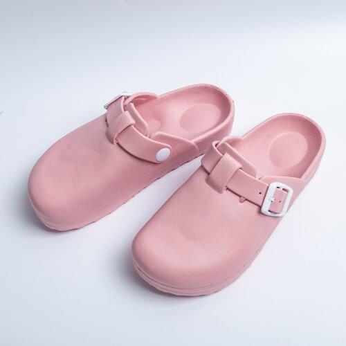 High quality womens summer slippers EVA clogs surgical shoes hospital non-slip sandals medical nursing shoes comfortable light