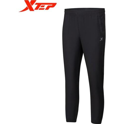 Xtep Sports Pants Women Summer Running Slim Straight Trousers Female Loose Stretch Fitness Pants Travel 879228980230