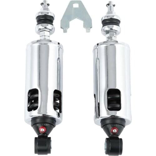 Motorcycle Heavy Duty Rear Shocks Progressive Suspension For Harley Softail FLS 2000-2017 Deluxe Fatboy Slim