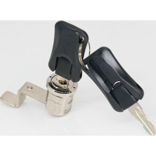 Lengthened bent piece tongue lock for filing cabinet lock locker iron cabinet door insert lock