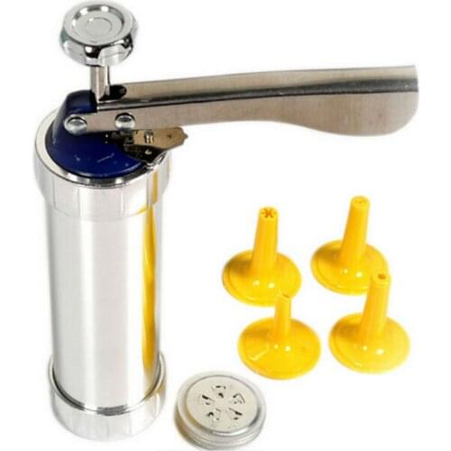 1pcs)cookie press shapes gun biscuit maker machine Kitchen bakeware Presses tool Sets