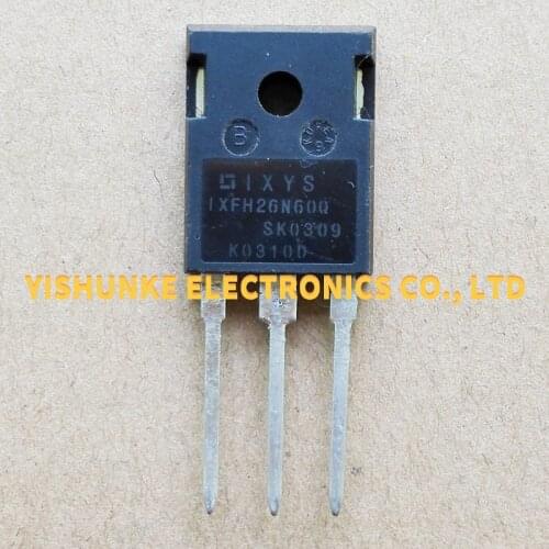 10PCS IXFH26N60Q IXFH26N60P IXFH26N60 TO-247 MOSFET TRANSISTOR 26A 600V
