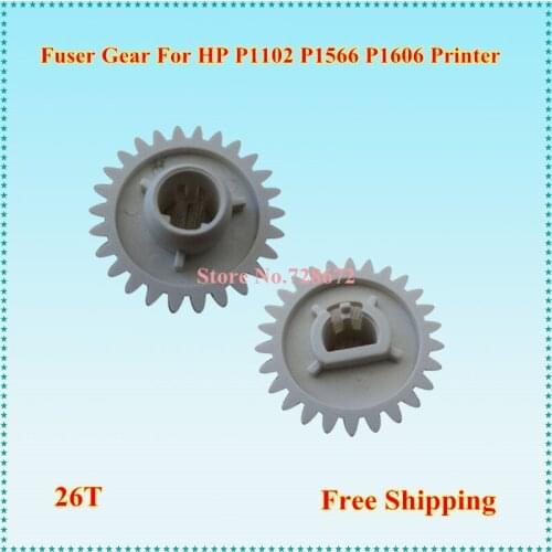 12PCS Lower Pressure Roller Gear RU7-0100-000 26T for HP P1102 1102W Fuser Gear RU7-0100