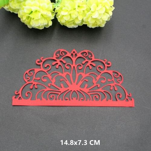2021 Lace Metal Cutting Dies DIY Scrapbooking Paper Photo Album Crafts Knife Mould Cards Embossing Mold Stencils for Decor