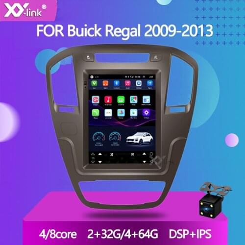 9.7" Tesla style touch Screen 4G+64G car dvd multimedia player GPS navigation for Buick Regal 2009-2013 radio Stereo camera