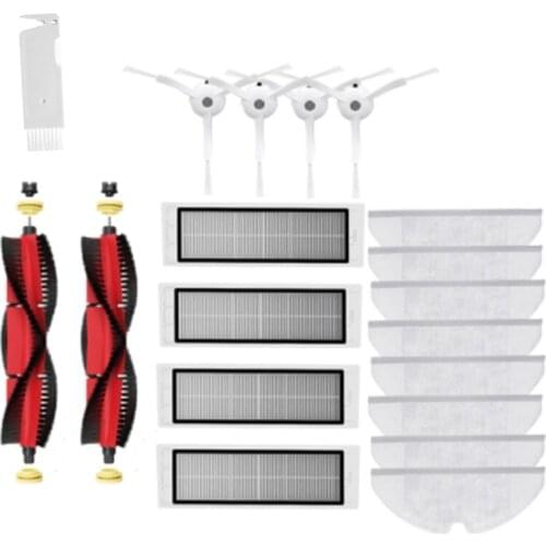Accessories For Xiaomi Roborock S5 S6 Max Pure S60 S65 S50 E25 E4 Robotic Vacuum Cleaner Side Brush Hepa Filter Mop