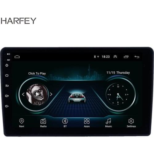 Harfey Android 8.1 9 inch car GPS Radio for Toyota Vios 2002 with Bluetooth USB WIFI support Carplay SWC Rear camera OBD2 DAB