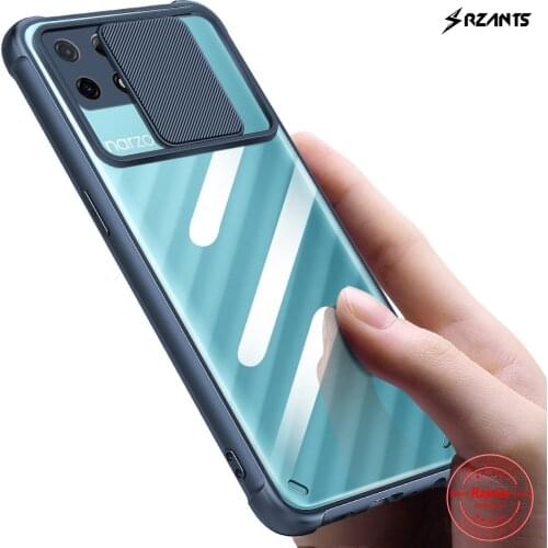 Rzants For OPPO Realme Narzo 30A Narzo20 Realme C12 C25 Case [Lens Protection] Air Bag Conor Slim Thin Clear Cover Casing