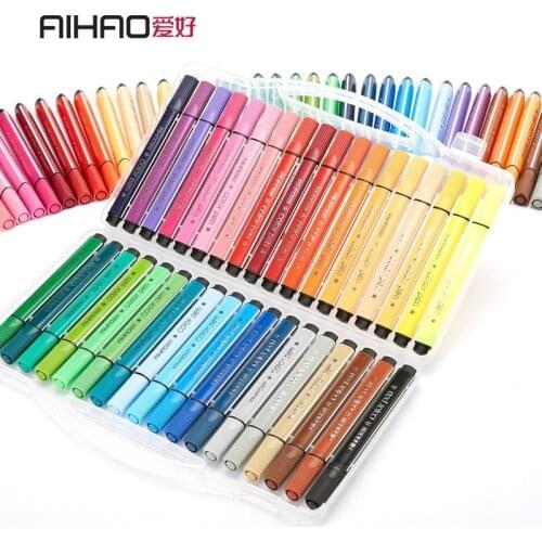 Color pen art marker drawing set colors children watercolor pen safe non-toxic water washing graffiti health and environmental