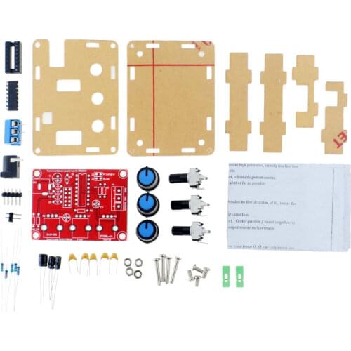 Spare Parts XR2206 Function Signal Generator DIY Kit Sine/Triangle/Square Output Signal Generator Adjustable Frequency Amplitude