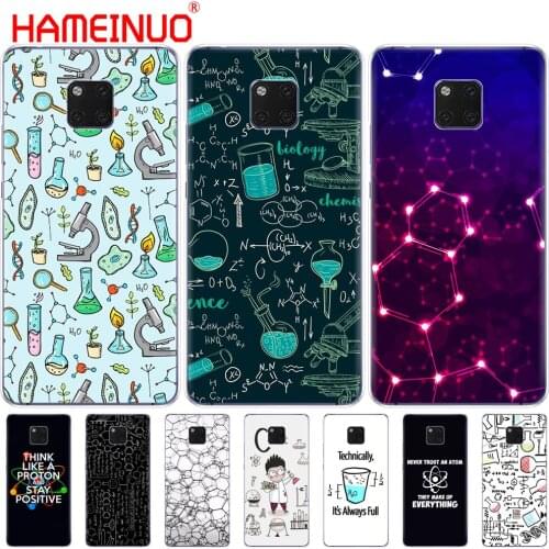HAMEINUO Biology and Chemistry Cover phone Case for Huawei NOVA 3 3i mate 20 pro for honor 8x max note 10