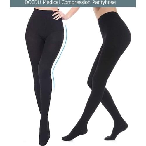 Medical Compression Pantyhose for Women Support 20-30 MmHg Treatment Swelling Edema Varicose Veins Pantyhose Stockings