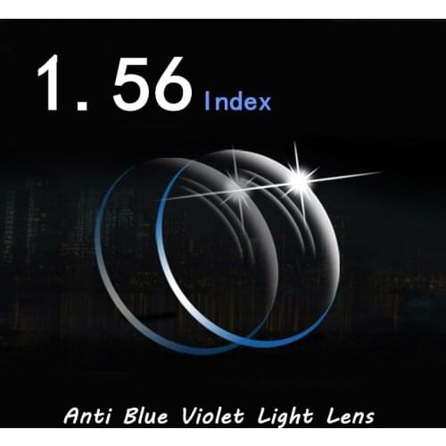 Viodream 1.56 Index Anti Blue Violet Light Lenses myopia reading Prescription Office Computer Worker smartphone Eyewear glasses
