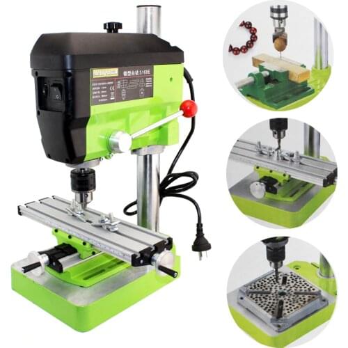 220V Quality Mini Electric Drilling Machine Variable Speed Micro Drill Press Grinder Pearl Drilling DIY Jewelry Drill Machines