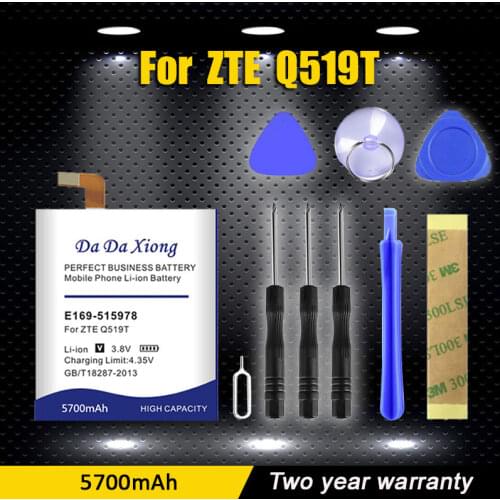 5700mAh New Item Model [ E169-515978 ] Phone Battery for ZTE Blade D2 X3 A452 Q519T Phone Battery